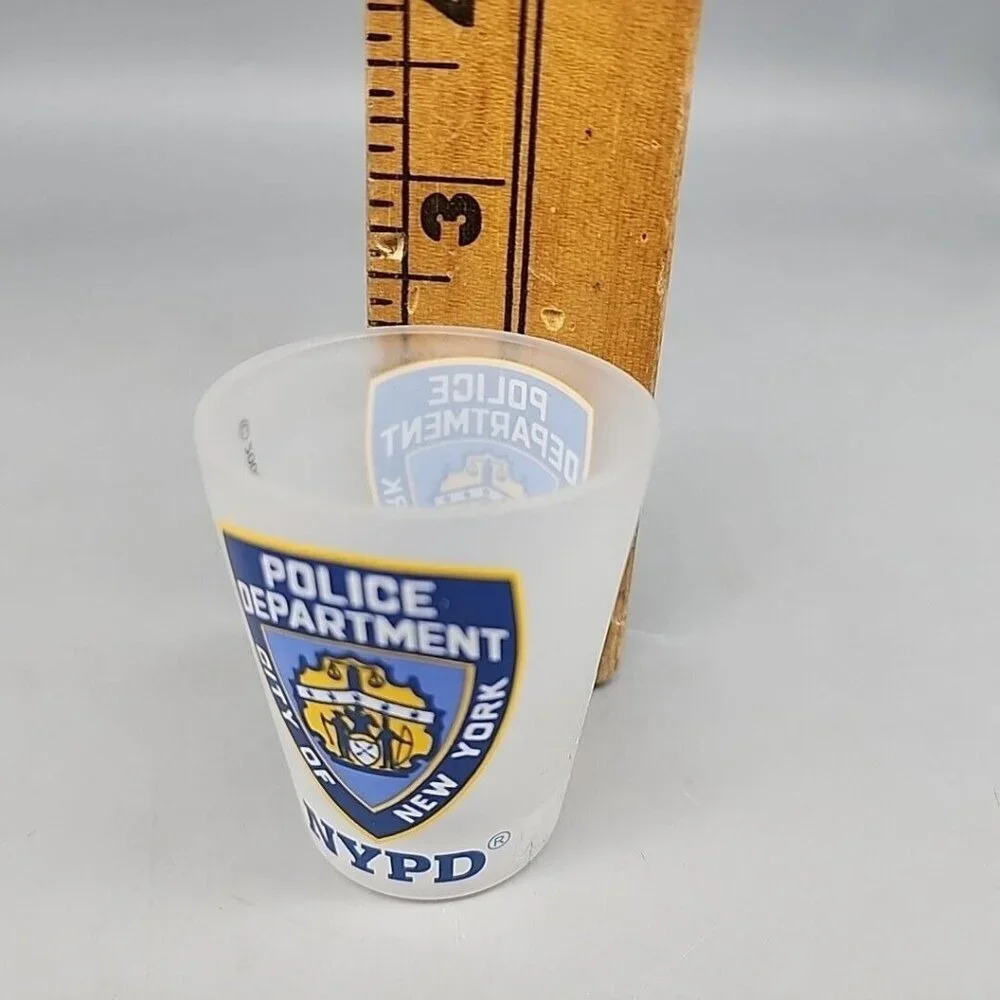 NYPD City Of New York Police Department Shot Glass 2006
